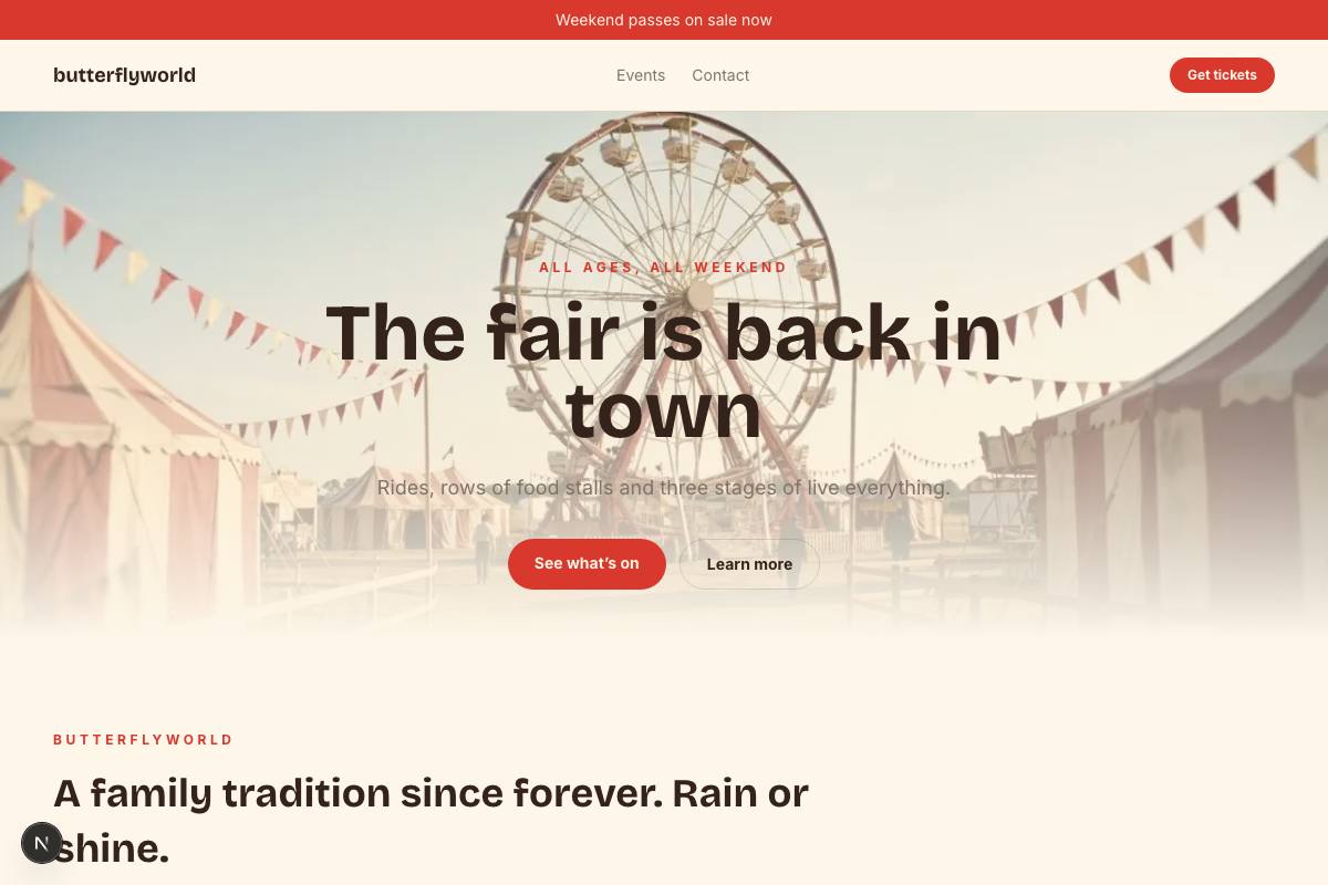 Fairground look preview