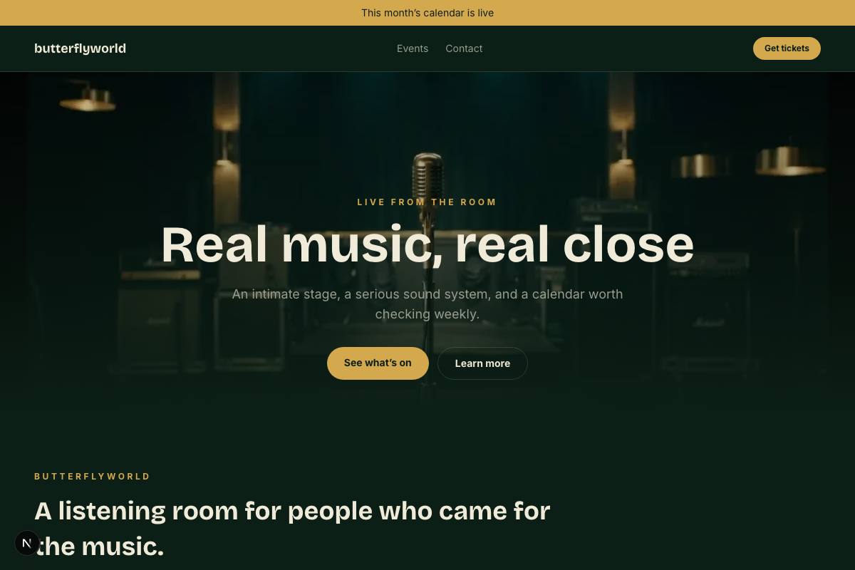 Greenroom look preview