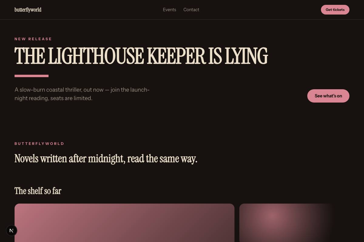 Night Pages look preview